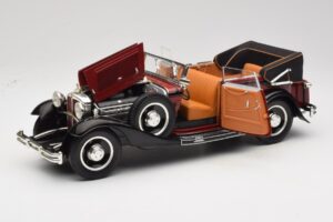 Maybach DS8 Zeppelin Roșu Anson 1:18 30413 Metal - imaginea 2 din 8
