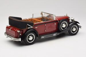Maybach DS8 Zeppelin Roșu Anson 1:18 30413 Metal - imaginea 3 din 8