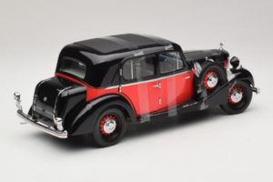 Maybach SW35 Hardtop Negru Roșu Premier Miniature 1:18 PM-38208 Metal - imaginea 2 din 6