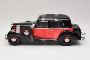 Maybach SW35 Hardtop Negru Roșu Premier Miniature 1:18 PM-38208 Metal - imaginea 3 din 6