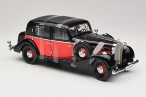 Maybach SW35 Hardtop Negru Roșu Premier Miniature 1:18 PM-38208 Metal - imaginea 4 din 6