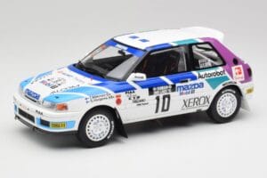 Mazda 323 GTX #10 T. Makinen / S. Harjanne 1000 Lakes Rally 1991 Otto 1:18 OT1099 Rășină