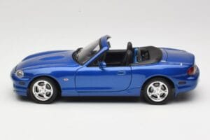 Mazda MX-5 NA 10th Anniversary Blue Metallic Gate 1:18 01071 Metal - imaginea 4 din 8