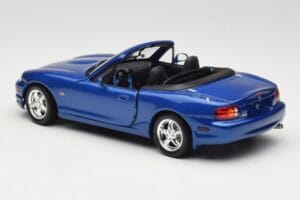 Mazda MX-5 NA 10th Anniversary Blue Metallic Gate 1:18 01071 Metal - imaginea 7 din 8