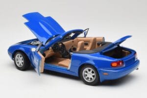 Mazda MX-5 NA Twilight Albastru Mica Gate 1:18 1013 Metal - imaginea 5 din 8