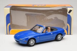 Mazda MX-5 NA Twilight Albastru Mica Gate 1:18 1013 Metal - imaginea 8 din 8