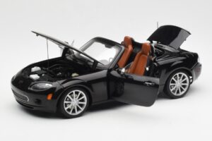 Mazda MX-5 NC Roadster Retractable Hardtop US Spec Negru AUTOart 1:18 75971 Metal - imaginea 2 din 10