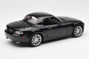 Mazda MX-5 NC Roadster Retractable Hardtop US Spec Negru AUTOart 1:18 75971 Metal - imaginea 5 din 10