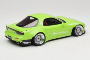 Mazda RX-7 FD Rocket Bunny Pearl Green Otto 1:18 OT1155 Rășină - imaginea 2 din 6