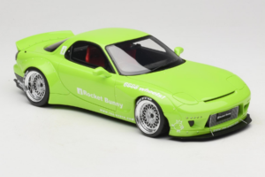 Mazda RX-7 FD Rocket Bunny Pearl Green Otto 1:18 OT1155 Rășină - imaginea 4 din 6