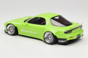 Mazda RX-7 FD Rocket Bunny Pearl Green Otto 1:18 OT1155 Rășină - imaginea 5 din 6