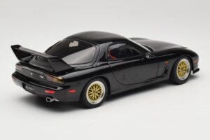 Mazda RX-7 FD Tuned Version Brilliant Black AUTOart 1:18 75968 Metal - imaginea 3 din 8