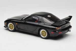 Mazda RX-7 FD Tuned Version Brilliant Black AUTOart 1:18 75968 Metal - imaginea 7 din 8