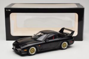 Mazda RX-7 FD Tuned Version Brilliant Black AUTOart 1:18 75968 Metal - imaginea 8 din 8