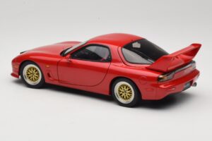 Mazda RX-7 FD Tuned Version Vintage Red AUTOart 1:18 75969 Metal - imaginea 7 din 8