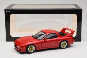 Mazda RX-7 FD Tuned Version Vintage Red AUTOart 1:18 75969 Metal - imaginea 8 din 8