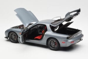 Mazda RX-7 FD Spirit R Type A Gri Metallic AUTOart 1:18 75987 Metal - imaginea 5 din 8