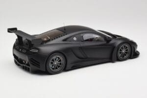 McLaren 12C GT3 Carbon Mat Negru Minichamps 1:18 151121390 Metal - imaginea 2 din 6