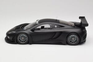 McLaren 12C GT3 Carbon Mat Negru Minichamps 1:18 151121390 Metal - imaginea 3 din 6