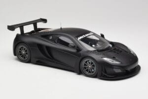 McLaren 12C GT3 Carbon Mat Negru Minichamps 1:18 151121390 Metal - imaginea 4 din 6