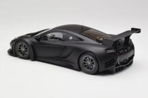 McLaren 12C GT3 Carbon Mat Negru Minichamps 1:18 151121390 Metal - imaginea 5 din 6