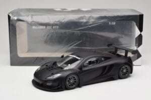 McLaren 12C GT3 Carbon Mat Negru Minichamps 1:18 151121390 Metal - imaginea 6 din 6