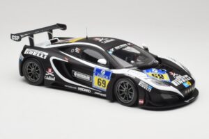 McLaren 12C GT3 Dorr Motorsport #69 C. Adams / M. Klasen 24 Hours Nurburgring 2013 Minichamps 1:18 151131369 Metal - imaginea 4 din 6