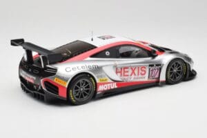 McLaren 12C GT3 Hexis Racing #107 O. Panis / F. Cazenave 24 Hours of Spa 2013 Minichamps 1:18 151131397 Metal - imaginea 2 din 6
