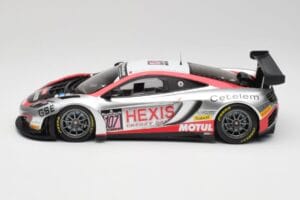 McLaren 12C GT3 Hexis Racing #107 O. Panis / F. Cazenave 24 Hours of Spa 2013 Minichamps 1:18 151131397 Metal - imaginea 3 din 6