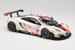 McLaren 12C GT3 #11 Art Grand Prix C. Leclerc / N. Parisy / A. Soucek Spa 24 Hours 2013 Minichamps 1:18 151131311 Metal - imaginea 4 din 6