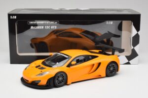 McLaren 12C GT3 Papaya Portocaliu Minichamps 1:18 151121391 Metal - imaginea 6 din 6