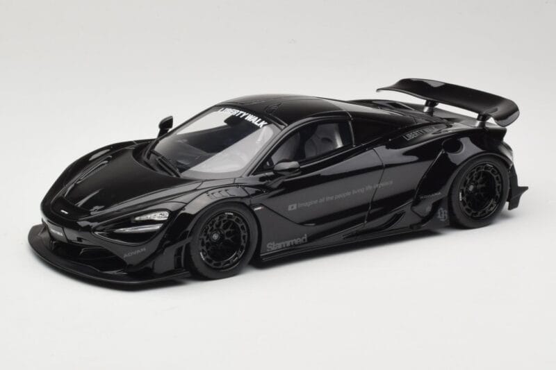 McLaren 720S LB Works Negru GT Spirit 1:18 GT516 Rășină