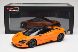 McLaren 750S McLaren Orange TopSpeed 1:18 TS0547 Metal - imaginea 6 din 6
