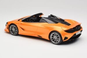 McLaren 750S Spider Papaya Orange GT Spirit 1:18 GT488 Rășină - imaginea 5 din 6