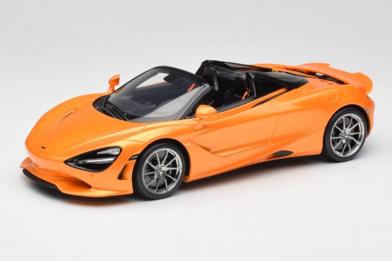 McLaren 750S Spider Papaya Orange GT Spirit 1:18 GT488 Rășină