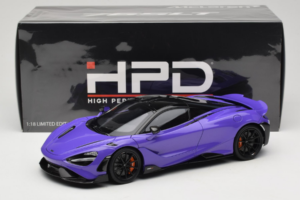 McLaren 765LT Mov HPD 1:18 HPD18005 Metal - imaginea 8 din 8