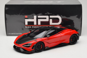 McLaren 765LT Roșu HPD 1:18 HPD18006 Metal - imaginea 8 din 8