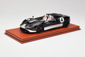 McLaren Elva Negru Argintiu AB Models 1:18 REMC022 Rășină - imaginea 2 din 7