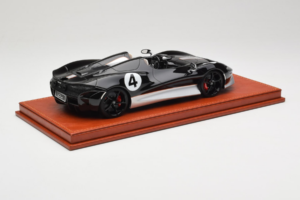 McLaren Elva Negru Argintiu AB Models 1:18 REMC022 Rășină - imaginea 3 din 7