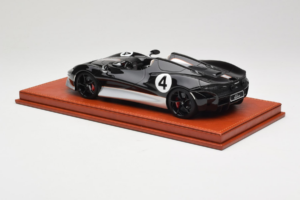 McLaren Elva Negru Argintiu AB Models 1:18 REMC022 Rășină - imaginea 5 din 7