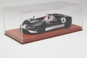 McLaren Elva Negru Argintiu AB Models 1:18 REMC022 Rășină - imaginea 6 din 7