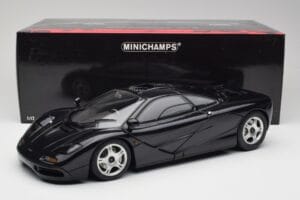 McLaren F1 Blue Metallic Minichamps 1:12 530133130 Metal - imaginea 8 din 8