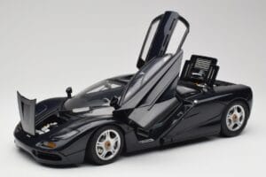 McLaren F1 Dark Blue Metallic Minichamps 1:12 530133128 Metal - imaginea 2 din 9