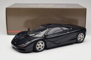 McLaren F1 Dark Blue Metallic Minichamps 1:12 530133128 Metal - imaginea 9 din 9