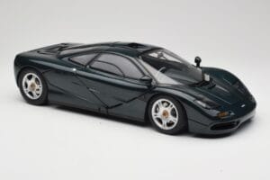 McLaren F1 Dark Green Metallic Minichamps 1:12 530133127 Metal - imaginea 7 din 9