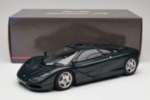 McLaren F1 Dark Green Metallic Minichamps 1:12 530133127 Metal - imaginea 9 din 9