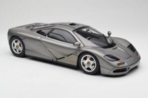 McLaren F1 Dark Silver Minichamps 1:12 530133124 Metal - imaginea 6 din 8