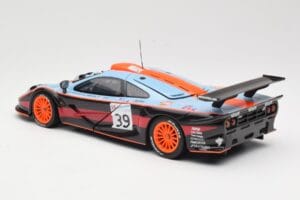 McLaren F1 GTR #39 Gulf R. Bellm / A. Gilbert / M. Sekiya 24 Hours of Le Mans 1997 UT Models 1:18 39725 Metal - imaginea 7 din 8