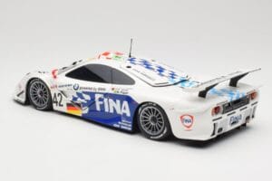 McLaren F1 GTR BMW Motorsport #42 J. Lehto / S. Soper / N. Piquet 24 Hours of Le Mans 1997 Minichamps 1:18 530133742 Metal - imaginea 7 din 8