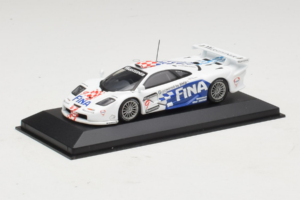 McLaren F1 GTR #9 Fina P. Kox / R. Ravaglia / A. Montermini 24 Hours of Le Mans 1997 Minichamps 1:43 MCLAREN002 Metal - imaginea 2 din 5